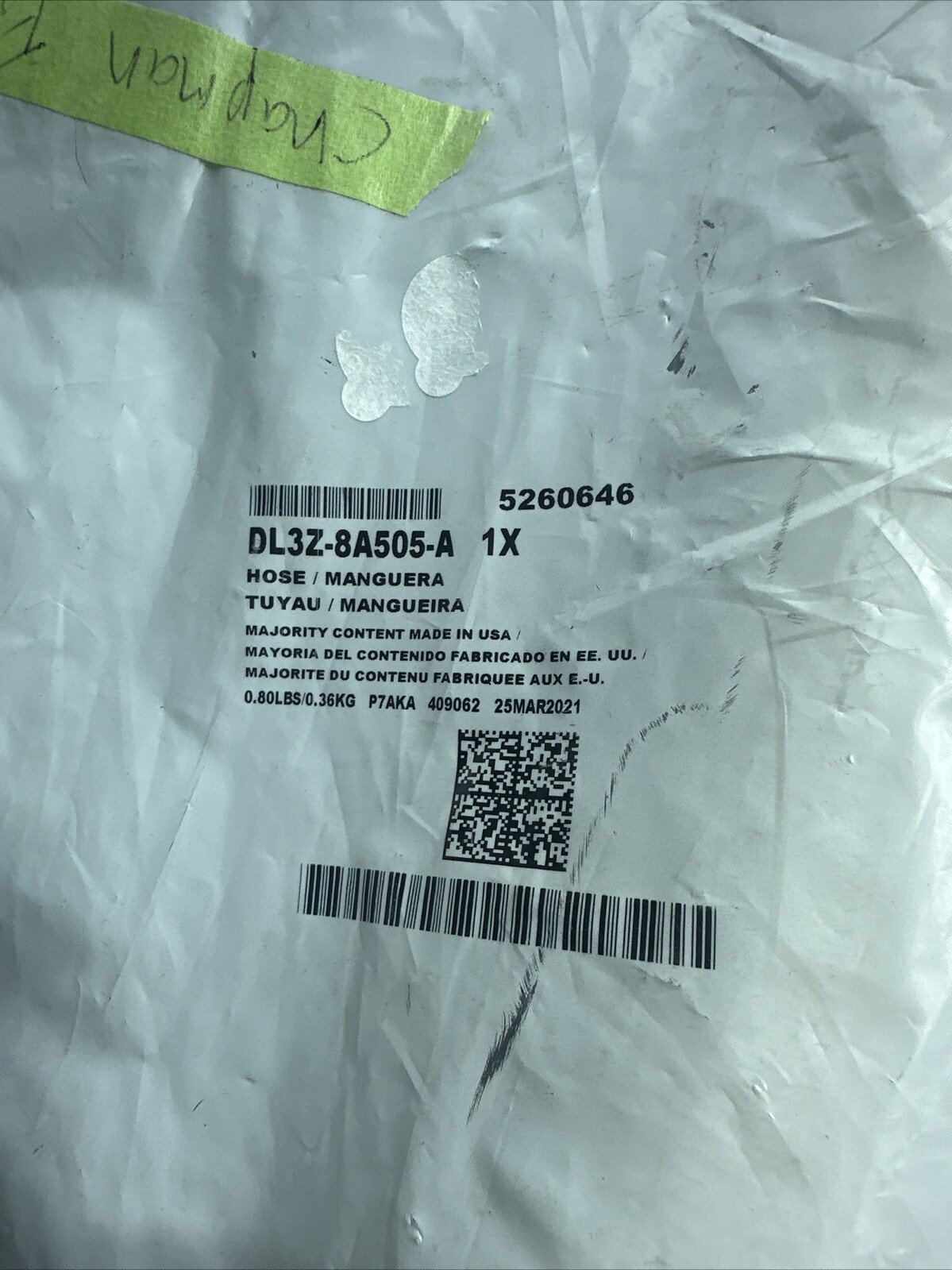 FORD OEM Turbo Turbocharger Intercooler-Upper Mounting Bracket BL3Z8A193A