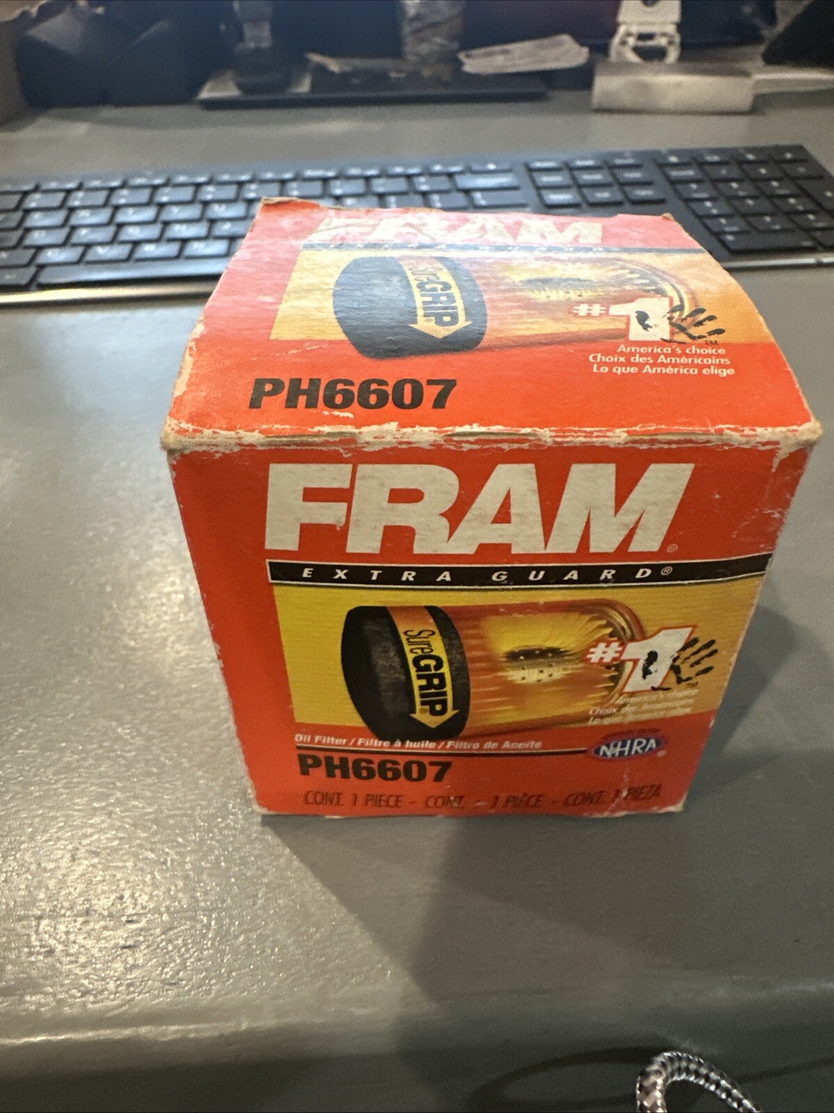 FRAM Extra Guard PH6607, 10K Mile Change Interval Spin-On Oil One Size