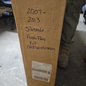 Factory Style Fender Flare Kit For 07-13 Chevy Silverado 1500/2500HD/3500HD 4PC