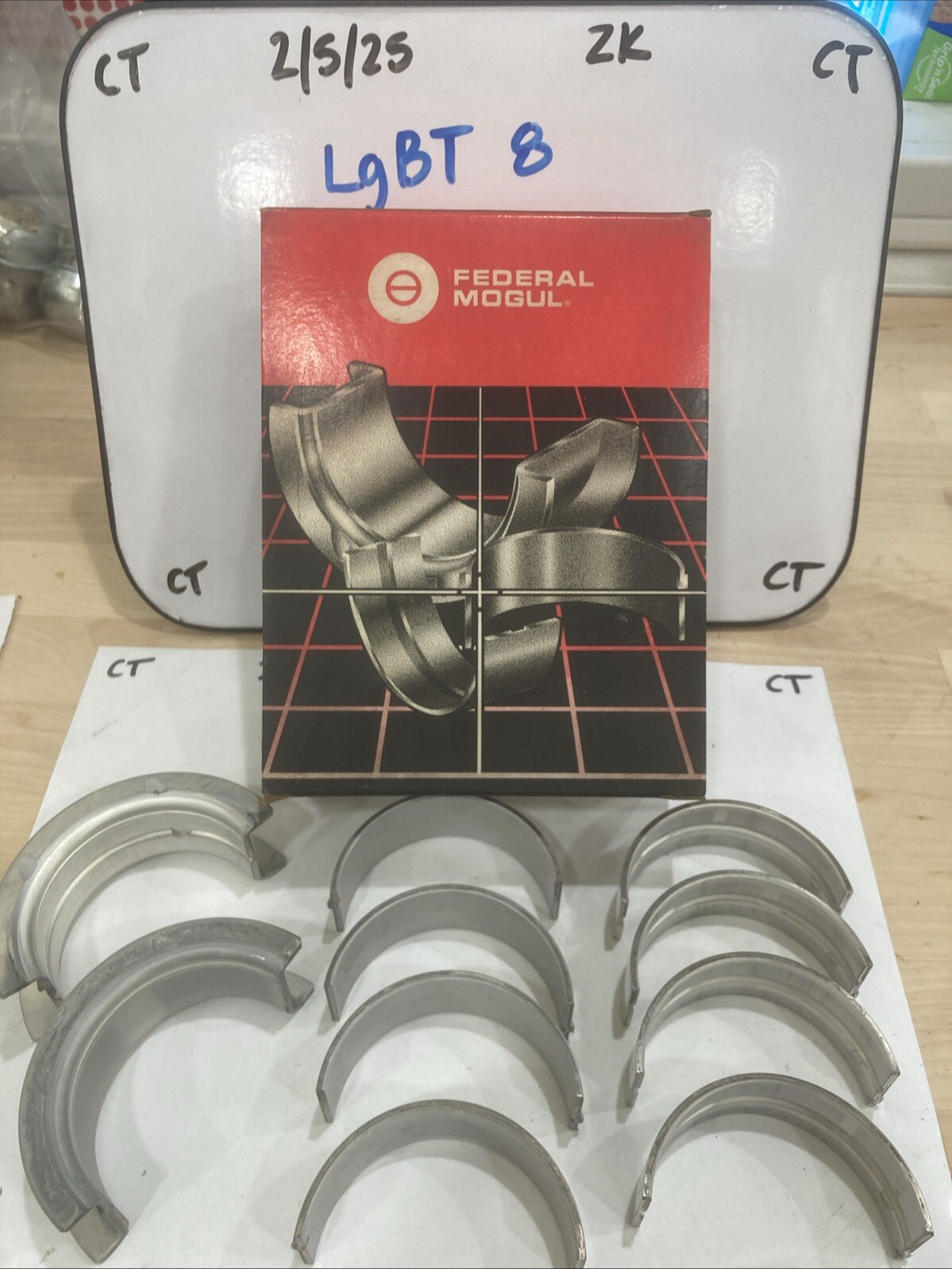 Federal Mogul 6676M Engine Main Bearings - Standard For 1983-1990 Jeep AMC 2.5L