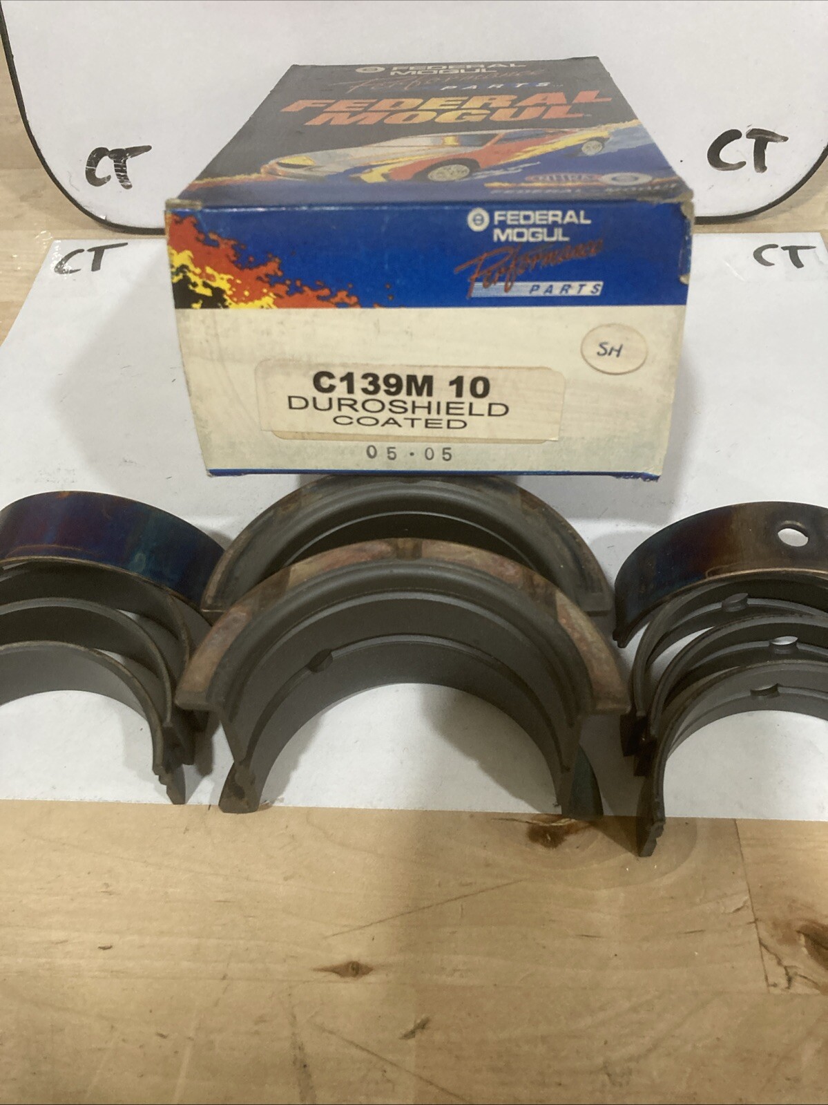 Federal Mogul Main Bearing Set C139M10 Duroshield Coated - Image 3