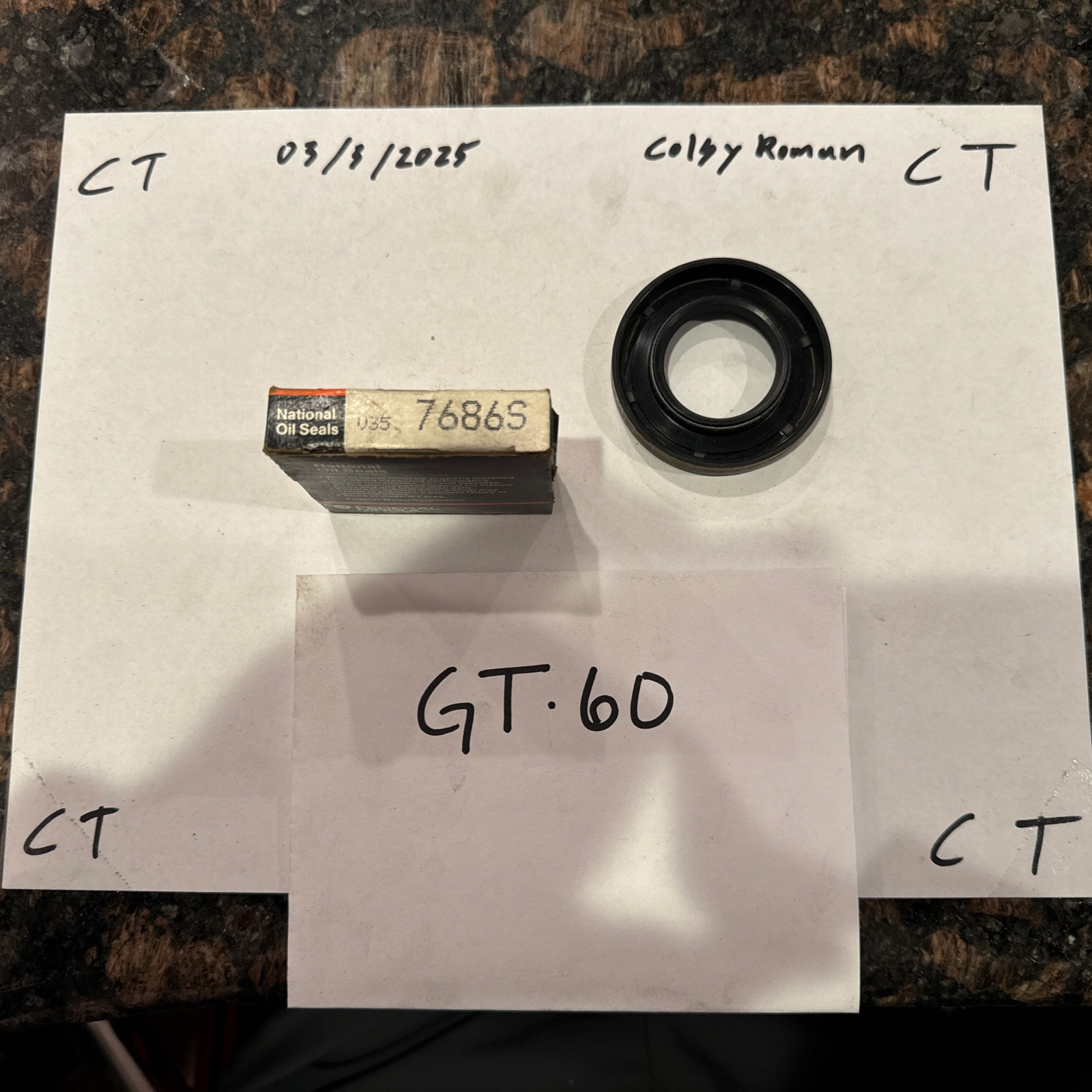 Federal Mogul oil seal 7686s - Image 3