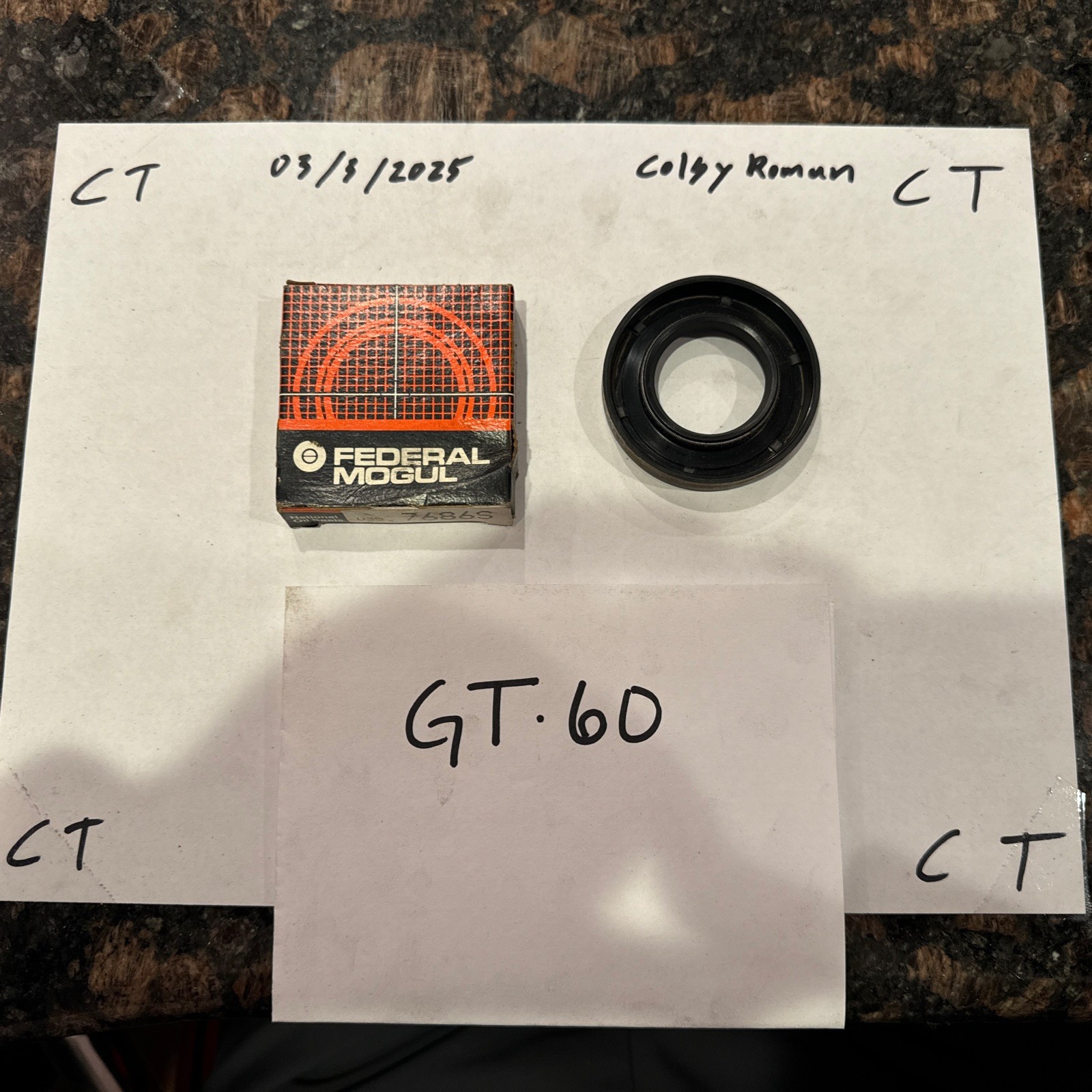 Federal Mogul oil seal 7686s