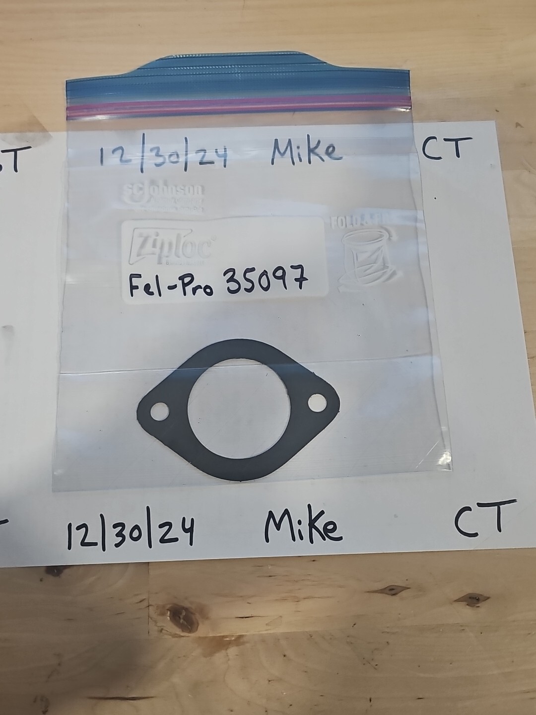 Fel-Pro 35097 Engine Coolant Outlet Gasket fits 1968-1980 Toyota - Image 4