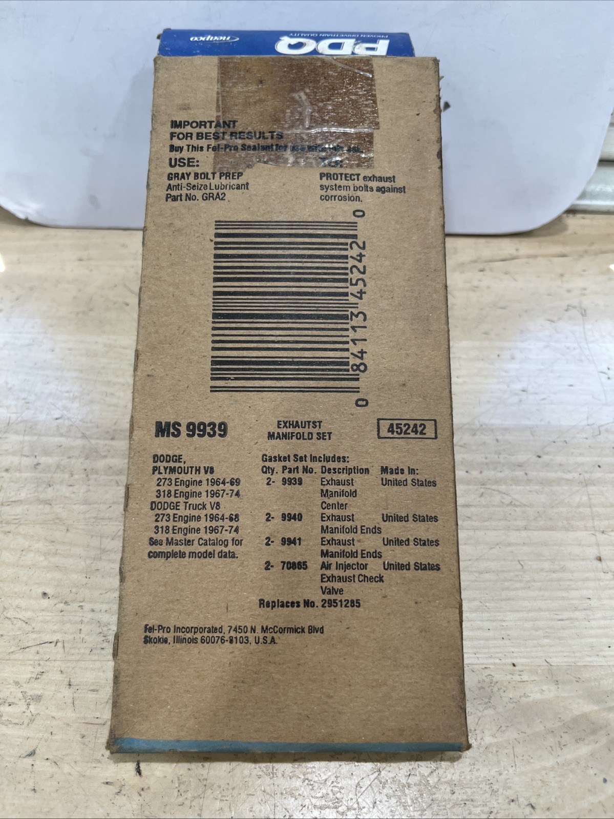 Fel-Pro MS 9939 Exhaust Manifold Gasket Set - Image 4