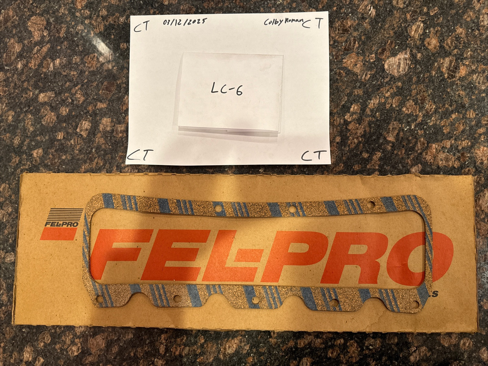 Fel-Pro VS55358C Valve Cover Gasket Fits 1984-1985 Ford Tempo Mercury Topaz NEW