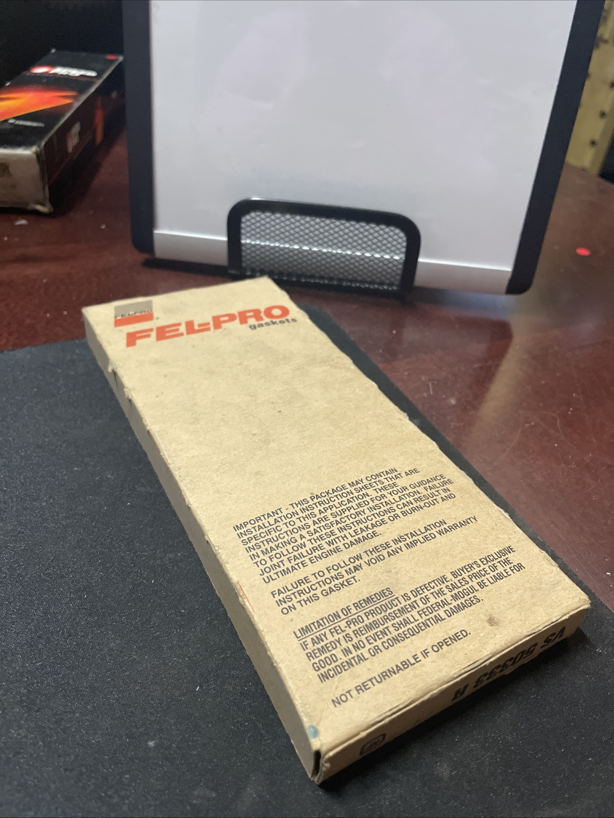 FelPro Valve Cover Gasket Set Fit 1998-2000 Chevrolet Metro Part Number VS50333R - Image 3