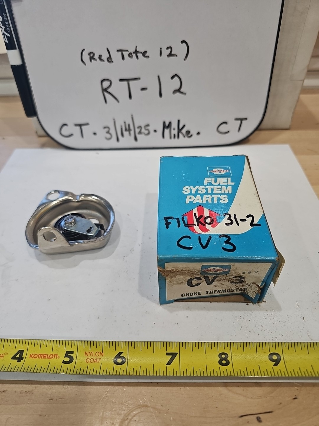 Filko 31-2 Carburetor Choke Thermostat - Rochester 1-BBL Carburetor - 1961-71 GM