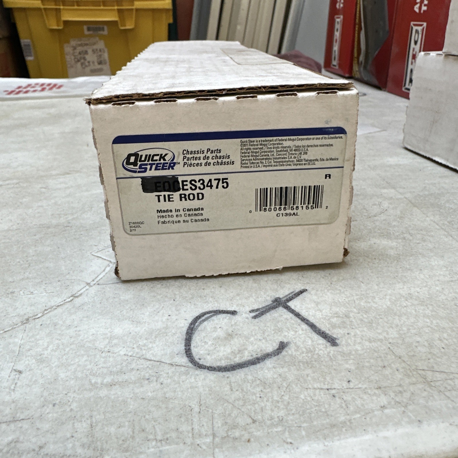 For Jeep Grand Cherokee 1999-2004 Quick Steer ES3475 Inner Steering Tie Rod End