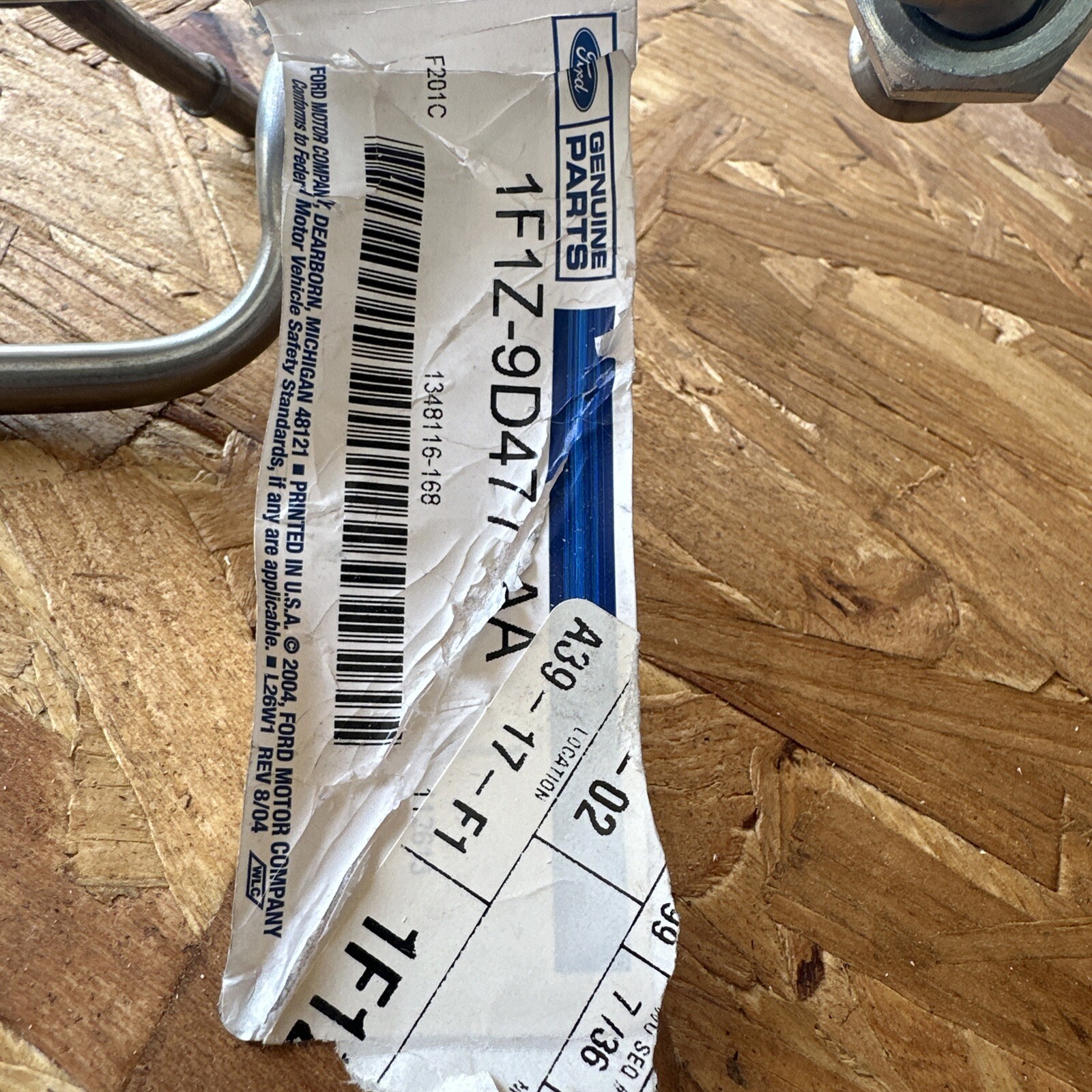 Ford 1F1Z-9D477-AA Tube - EGR Valve To Exhaust Manifld - Image 3