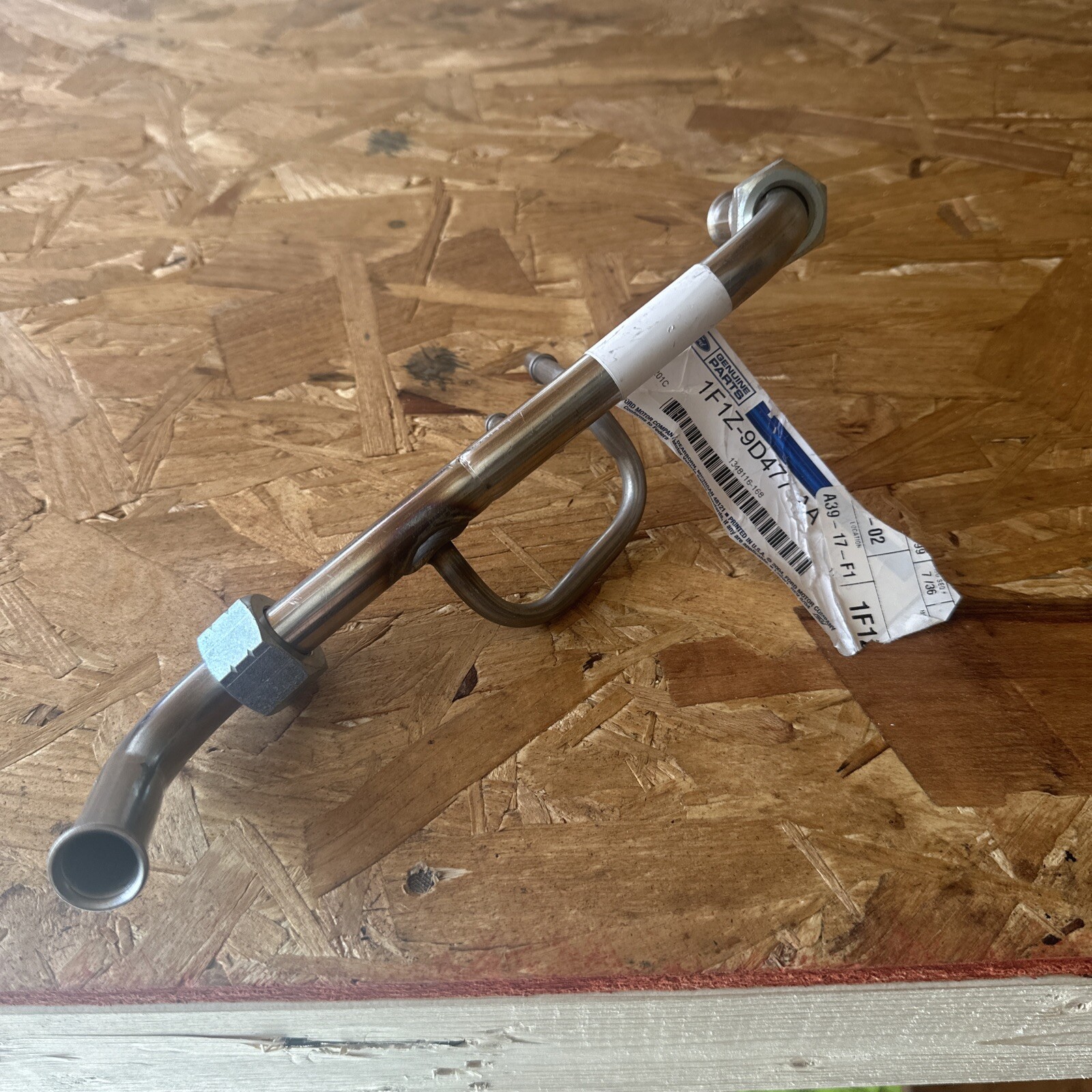 Ford 1F1Z-9D477-AA Tube - EGR Valve To Exhaust Manifld