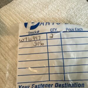 Ford Bolt And Washer Assembly W710947-S450 Qty. 2(L-9297)