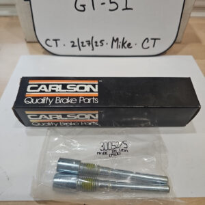 Ford Mustang 83-93 Carlson Front Disc Brake Caliper Guide Pins H5016