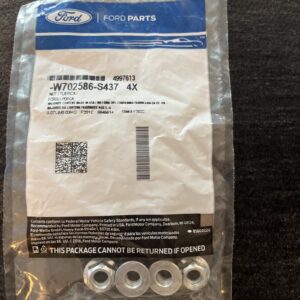 Ford OEM NOS W702586-S437 Exhaust Manifold Nut 4x 2014-2019 Fiesta 1.6L