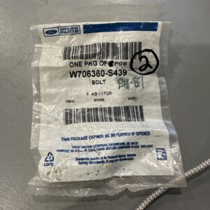 Ford OEM Nos W706360s439 (2) Bolts