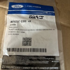 Ford Parts W702247-S300 Dowel 4 Pcs