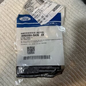 Ford factory hardware bolts 4 pack W505584-S436 brand new in package