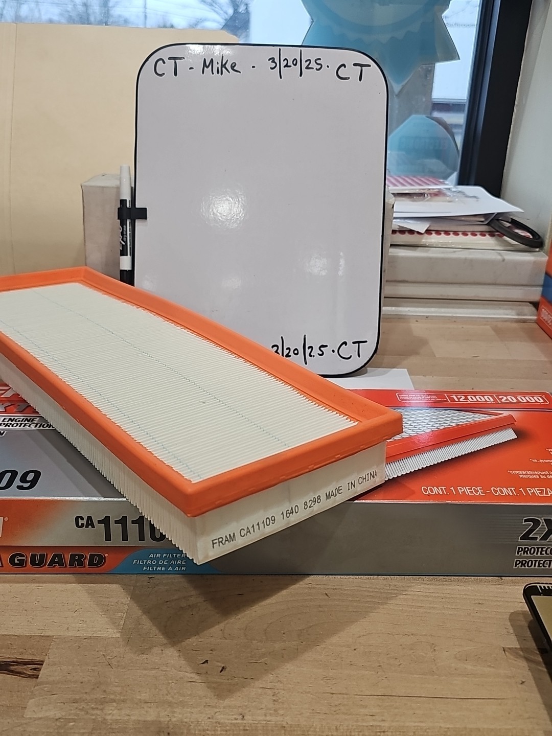 Fram CA11109 Flexible Panel Air Filter