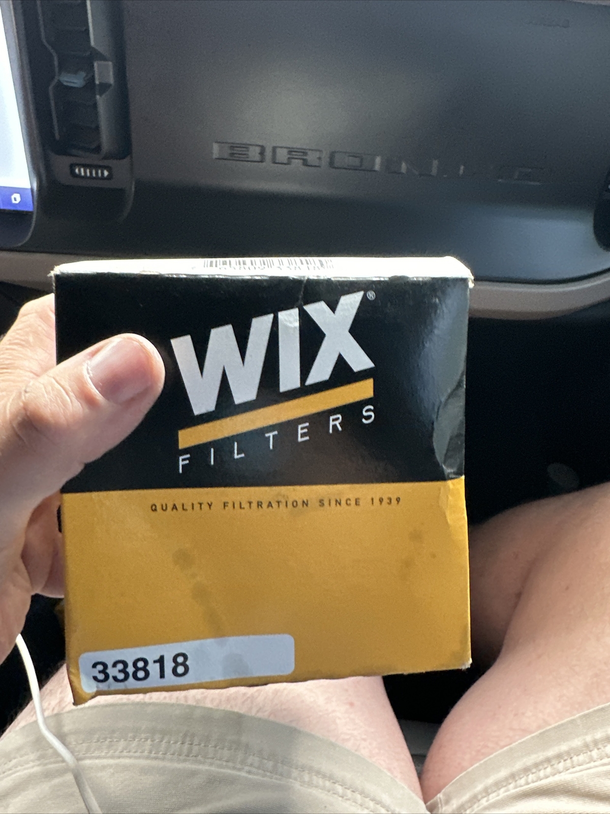 Fuel Filter-DIESEL, Turbo Wix 33818 - Image 3