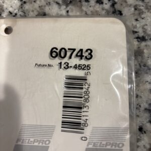 Fuel Injection Throttle Body Mounting Gasket Fel-Pro 60743 NOS