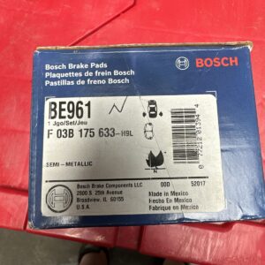 GENUINE BOSCH BE961 Rear Disc Brake Pads Left & Right Complete Set