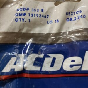GENUINE GM OEM ACDELCO 12192467 SPARK PLUG WIRE 353E NOS