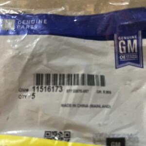 GM 11516173 Screw Asm Tap Oval Trim Head 6 (5 Pack)