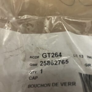 GM 25862765 ACDELCO GT264 FUEL GAS TANK FILLER CAP LOCKING KEY OEM NEW NOS