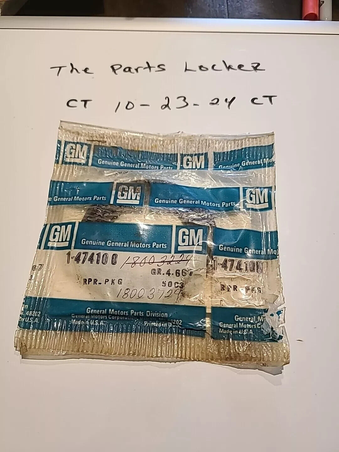 GM 474100 Ac Delco 18003724 Front Brake Caliper Repair Kit