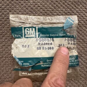 GM 666674 washer