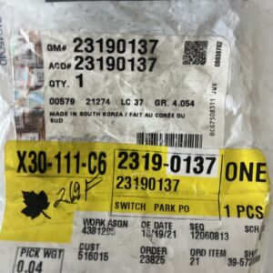 GM OEM Steering Column-Switch 23190137