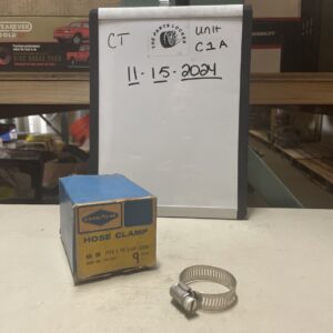 🔥GOODYEAR Hose Clamp No.12 Fits 1”- 1 1/4 “Hose (SOLD AS ONE CLAMP SEPARATELY)