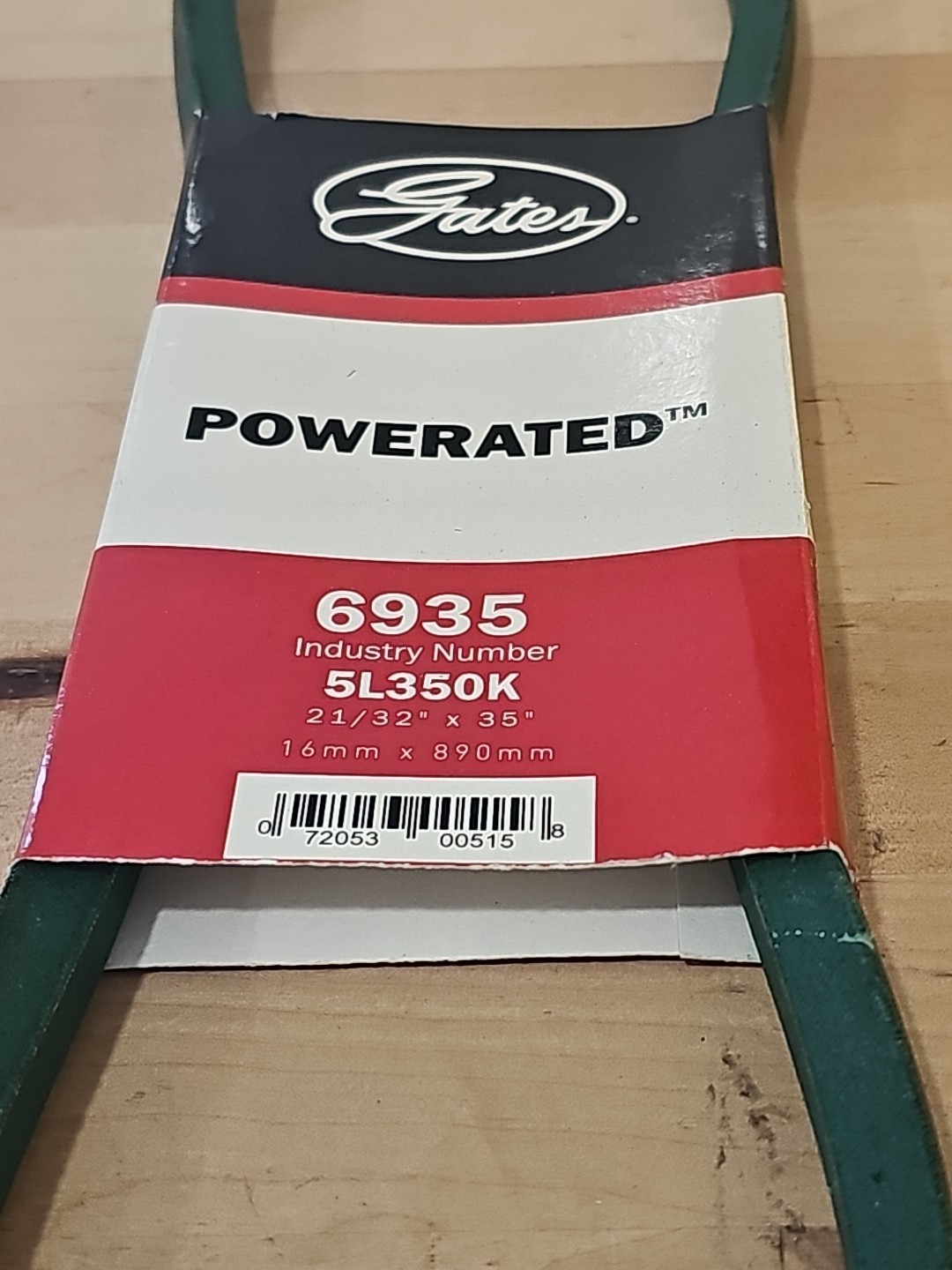 Gates V-Belt Powerated 6935 - Image 3