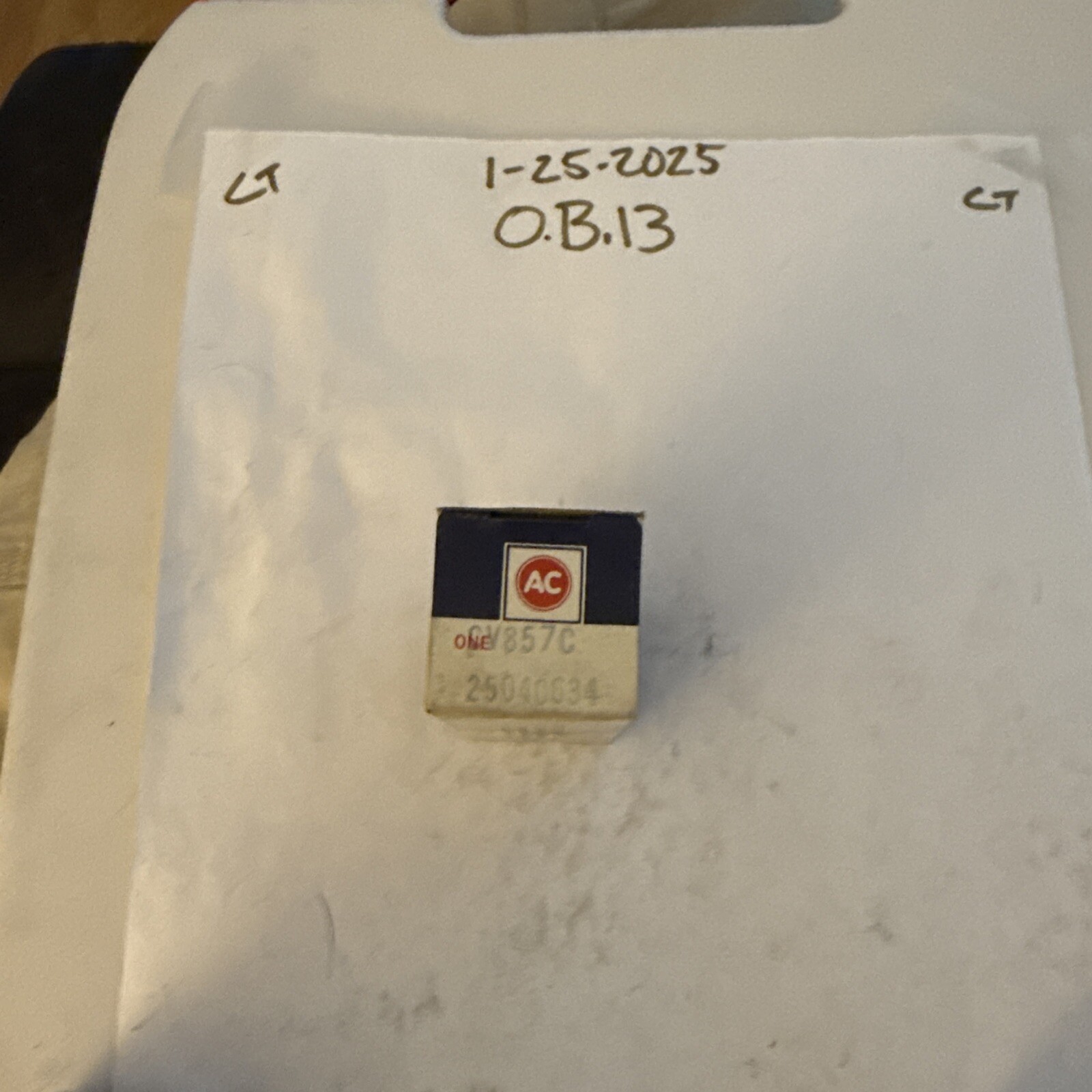 General Motors AC CV857C 25040634 PVC Valve