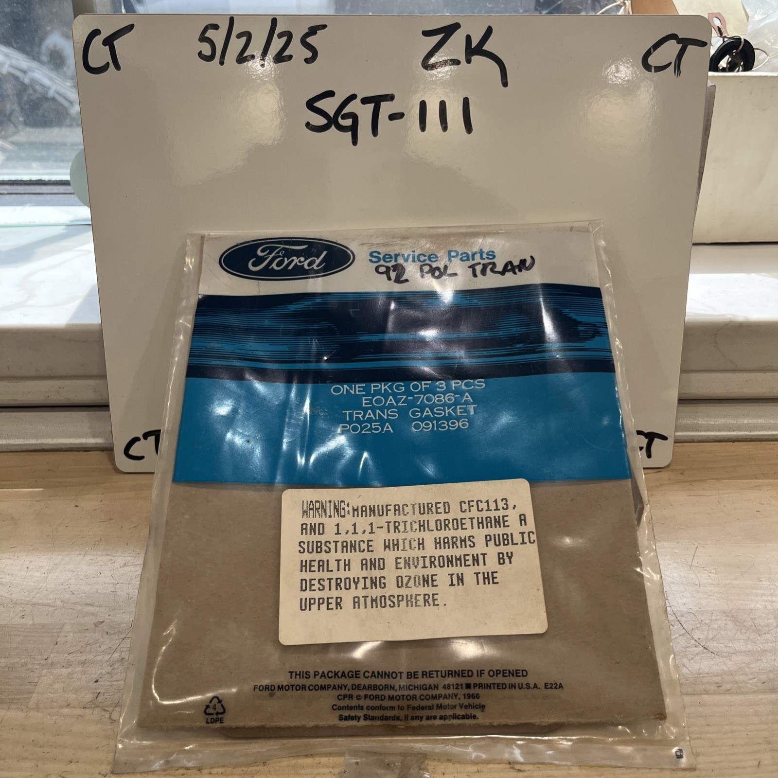 Genuime Ford OEM Transmission Gasket 3 Pack