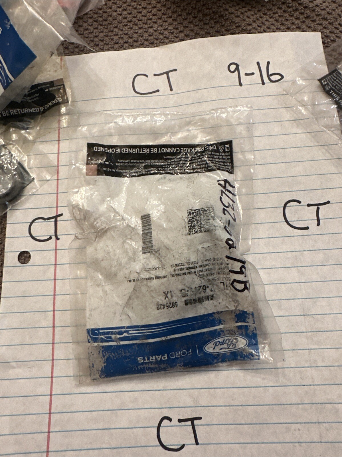 Genuine Ford Bolt HL3Z-6279-B - Image 3