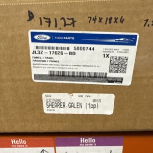 Genuine Ford F-150 Front Bumper Valance Panel Lower (2018-2020) OE JL3Z17626BD