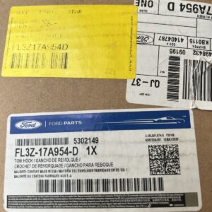 Genuine Ford FL3Z-17A954-D Tow Hook (2009-2021 F-150)