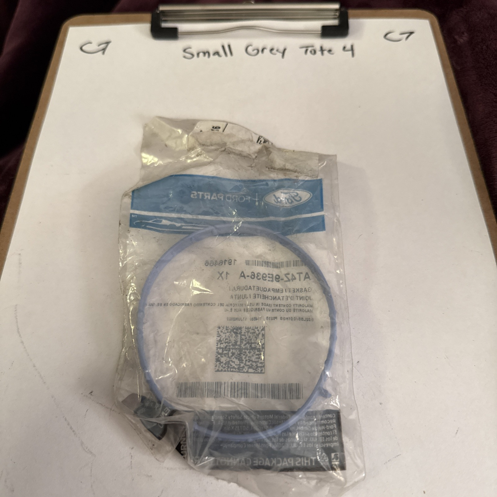 Genuine Ford Fuel Injection Throttle Body Mounting Gasket AT4Z-9E936-A - Image 4