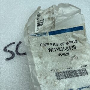 Genuine Ford Horn Screw -W711851-S439