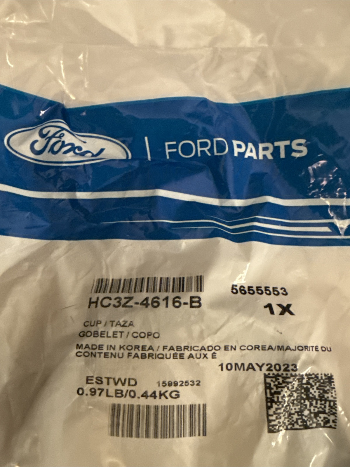 Genuine Ford Inner Pinion Cup HC3Z-4616-B - Image 3