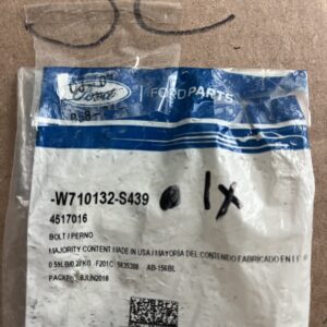 Genuine Ford Knuckle Bolt -W710132-S439