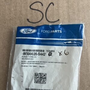 Genuine Ford Mount Bracket Screw W500020-S442 (6 Bolts)