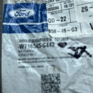 Genuine Ford Mount Plate Retainer Nut W716545-S442 (3 Pack)