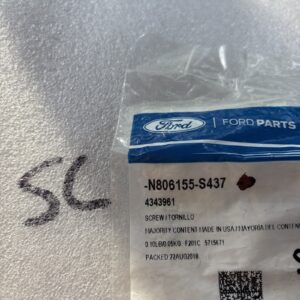 Genuine Ford OE Screw N806155-S437