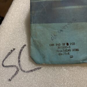 Genuine Ford OEM 388500-S Retaining Ring NOS