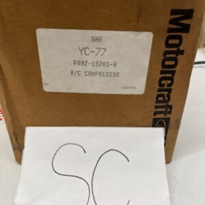 Genuine Ford OEM A/C Compressor NEW YC-77 (F09Z-19703-A)