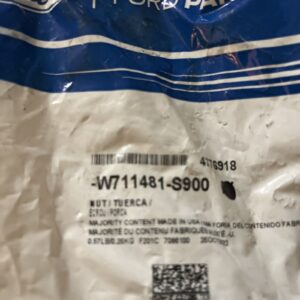 Genuine Ford OEM Lower Control Arm Lock Nut W711481-S900 Sold Individually