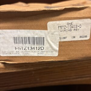 Genuine Ford OEM Socket & Wire F5TZ-13412-D License Plate E Lamp Socket NOS