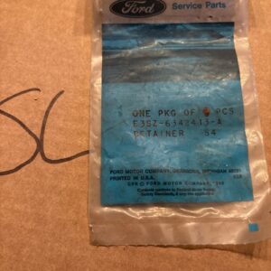 Genuine Ford OEM windshield & rear window trim moulding clip E3SB-6342413-AB